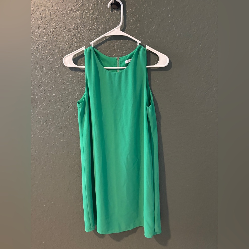 Naked Zebra Green Sheath Mini - Go from Office to Cocktail - Sz small